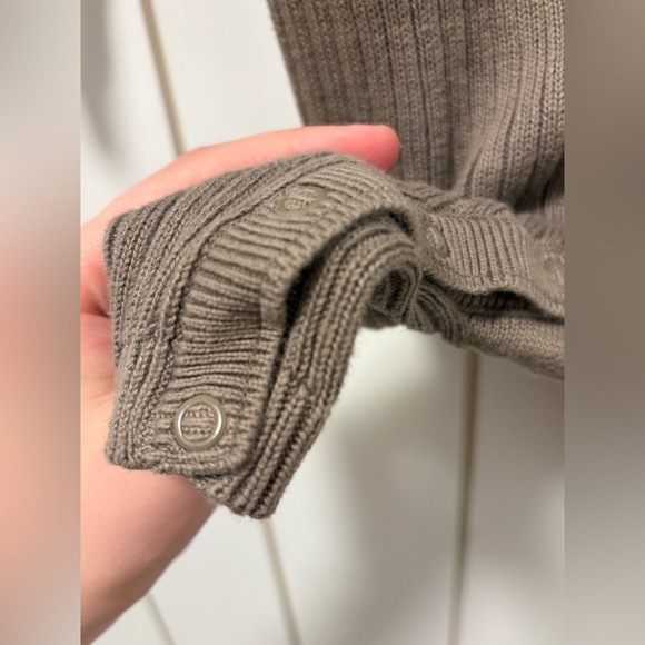 Carter's 100% Cotton Brown Ribbed Knit Footie - Picture 5 of 7